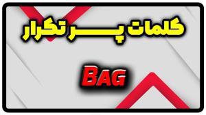 معنی bag | جمله با bag