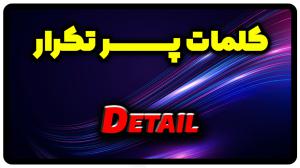 معنی detail | جمله با detail