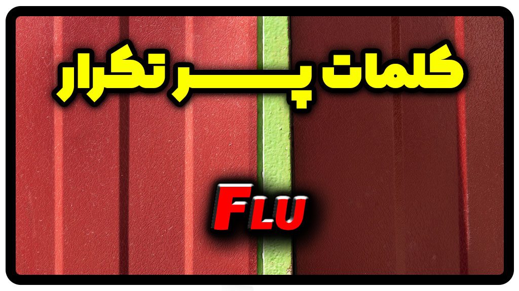 معنی flu | جمله با flu