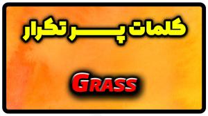 معنی grass | جمله با grass