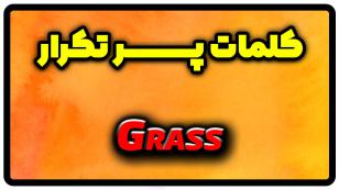 معنی grass | جمله با grass