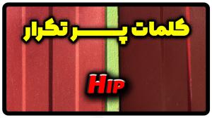 معنی hip | جمله با hip