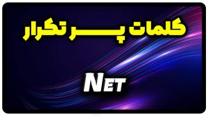 معنی net | جمله با net
