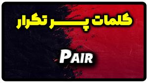 معنی pair | جمله با pair