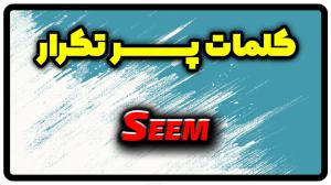 معنی seem | جمله با seem