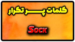 معنی Sock | جمله با Sock