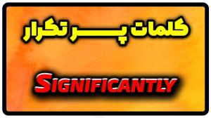 معنی significantly | جمله با significantly