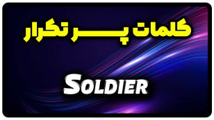 معنی soldier | جمله با soldier