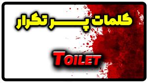 معنی toilet | جمله با toilet